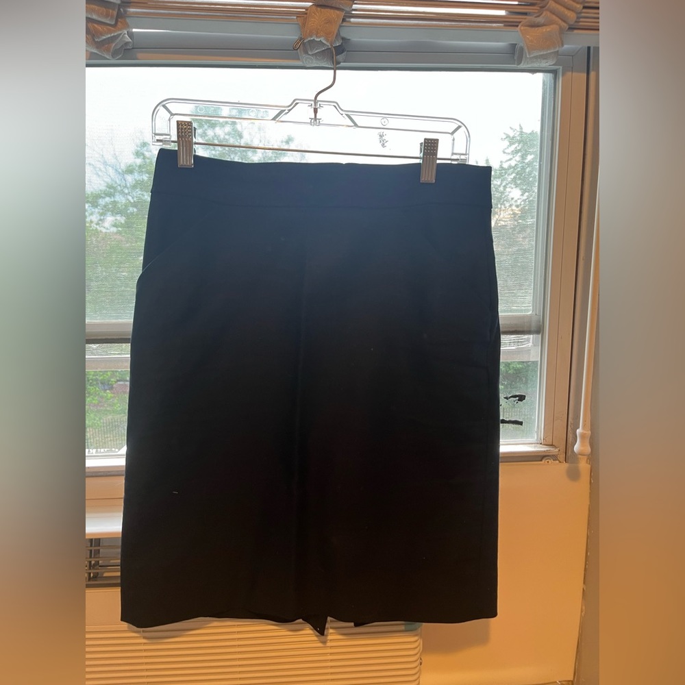 J crew Navy Skirt